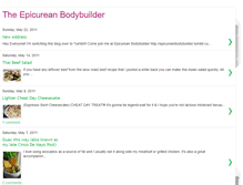 Tablet Screenshot of epicureanbodybuilder.blogspot.com