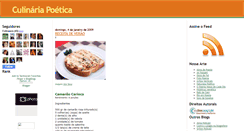 Desktop Screenshot of culinariapoetica.blogspot.com