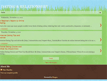 Tablet Screenshot of datingandrelationshiptips.blogspot.com