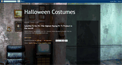 Desktop Screenshot of halloweencostumesxx.blogspot.com