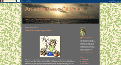 Desktop Screenshot of anadventurouslittlelife.blogspot.com