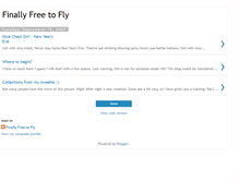 Tablet Screenshot of finallyfreetofly.blogspot.com