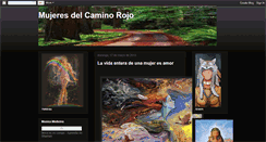 Desktop Screenshot of descalzasporelcaminorojo.blogspot.com