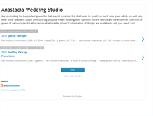 Tablet Screenshot of anastacia-wedding-studio.blogspot.com