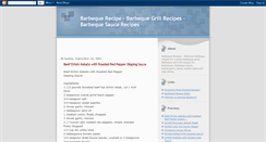Desktop Screenshot of barbeque-recipes.blogspot.com