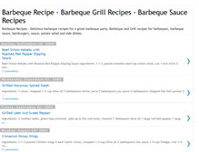 Tablet Screenshot of barbeque-recipes.blogspot.com