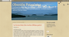 Desktop Screenshot of obsesionpatagonica.blogspot.com