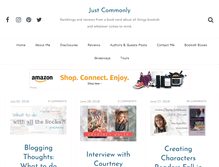 Tablet Screenshot of justcommonly.blogspot.com