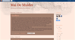 Desktop Screenshot of maidemulder.blogspot.com