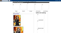 Desktop Screenshot of gothicgirlclothing.blogspot.com