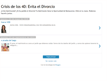 Tablet Screenshot of matrimonioycrisisdelos40.blogspot.com