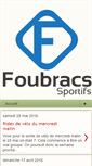 Mobile Screenshot of foubracs.blogspot.com