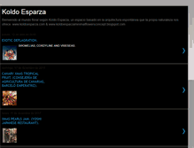 Tablet Screenshot of koldoesparza.blogspot.com