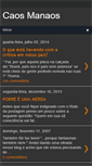 Mobile Screenshot of caos-manaos.blogspot.com