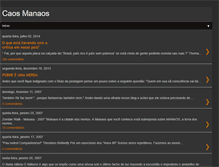 Tablet Screenshot of caos-manaos.blogspot.com