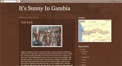 Desktop Screenshot of itssunnyingambia.blogspot.com