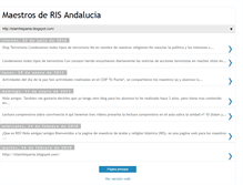 Tablet Screenshot of maestrosrisandalucia.blogspot.com