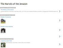 Tablet Screenshot of marvelsoftheamazon.blogspot.com