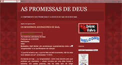 Desktop Screenshot of lery-aspromessasdedeus.blogspot.com