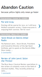 Mobile Screenshot of abandoncaution.blogspot.com