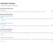 Tablet Screenshot of abandoncaution.blogspot.com