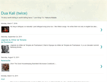 Tablet Screenshot of duakali.blogspot.com