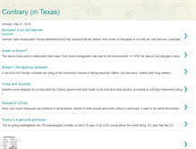 Tablet Screenshot of contraryintexas.blogspot.com