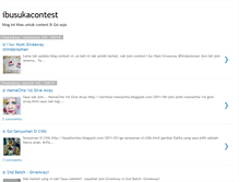 Tablet Screenshot of ibusukacontest.blogspot.com