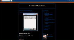 Desktop Screenshot of programacionirvingperez.blogspot.com