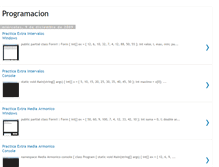 Tablet Screenshot of programacionirvingperez.blogspot.com