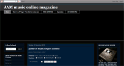 Desktop Screenshot of jamofmusic.blogspot.com