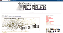 Desktop Screenshot of communityphotochallenge.blogspot.com