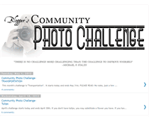 Tablet Screenshot of communityphotochallenge.blogspot.com