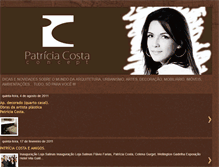 Tablet Screenshot of patriciacostaarquiteta.blogspot.com