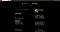 Desktop Screenshot of earthhomegarden.blogspot.com
