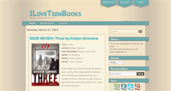 Desktop Screenshot of iloveteenbooks.blogspot.com