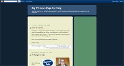 Desktop Screenshot of bigtvnewspage.blogspot.com