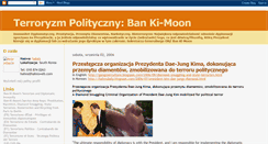 Desktop Screenshot of bioterroryzm.blogspot.com