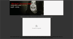 Desktop Screenshot of michaeljackson26june2009.blogspot.com