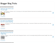 Tablet Screenshot of bloggerblogtricks.blogspot.com