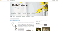 Desktop Screenshot of bethfortune.blogspot.com