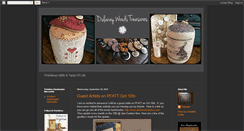 Desktop Screenshot of dulaneywoodstreasures.blogspot.com