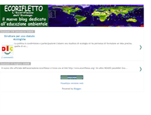 Tablet Screenshot of ecorifletto.blogspot.com