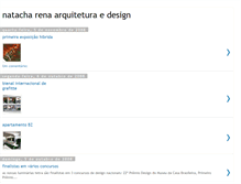 Tablet Screenshot of natacharenaarquiteturaedesign.blogspot.com