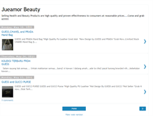 Tablet Screenshot of jueamorbeauty.blogspot.com