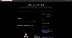 Desktop Screenshot of infinity20.blogspot.com