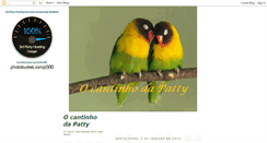 Desktop Screenshot of cantinho-patty.blogspot.com