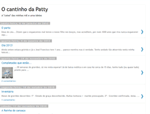 Tablet Screenshot of cantinho-patty.blogspot.com
