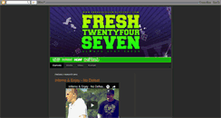 Desktop Screenshot of fresh24seven.blogspot.com