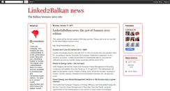 Desktop Screenshot of linked2balkannews.blogspot.com